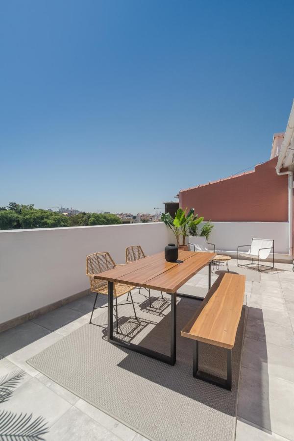 Casa Boma Lisboa - Lighting Apartment With Private Balcony - Campolide I Екстер'єр фото